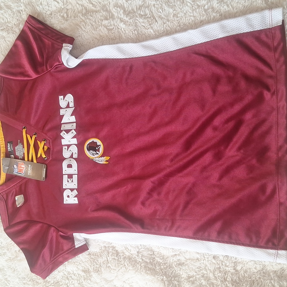 Red and Yellow Athletic Jersey Top Size M - Picture 1 of 9